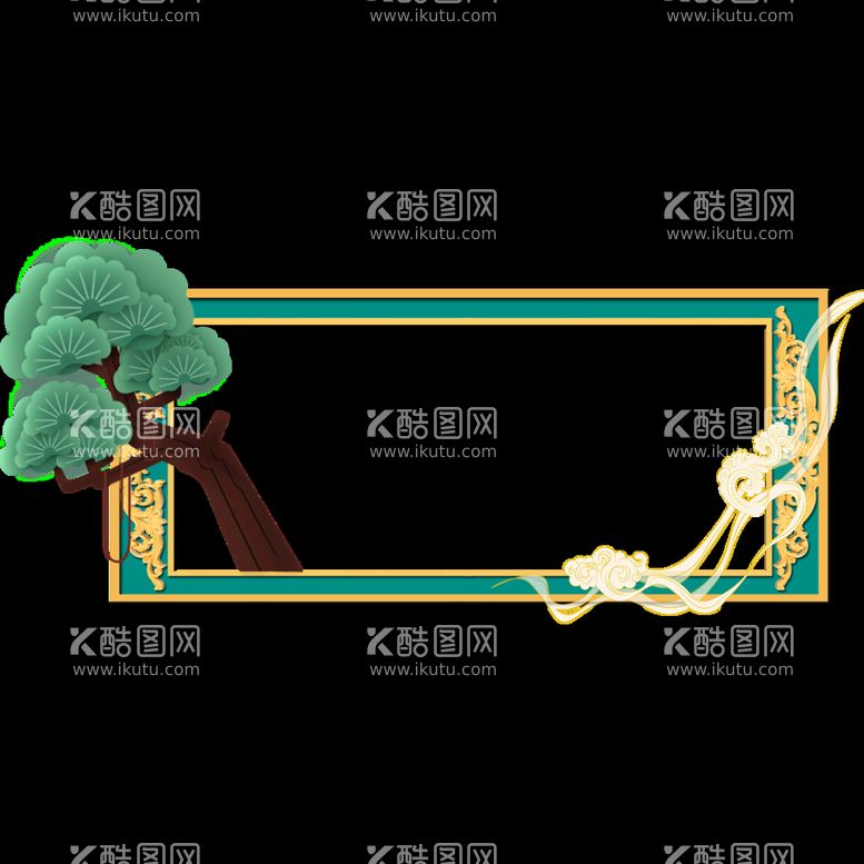 编号：64135810081323526309【酷图网】源文件下载-国潮边框