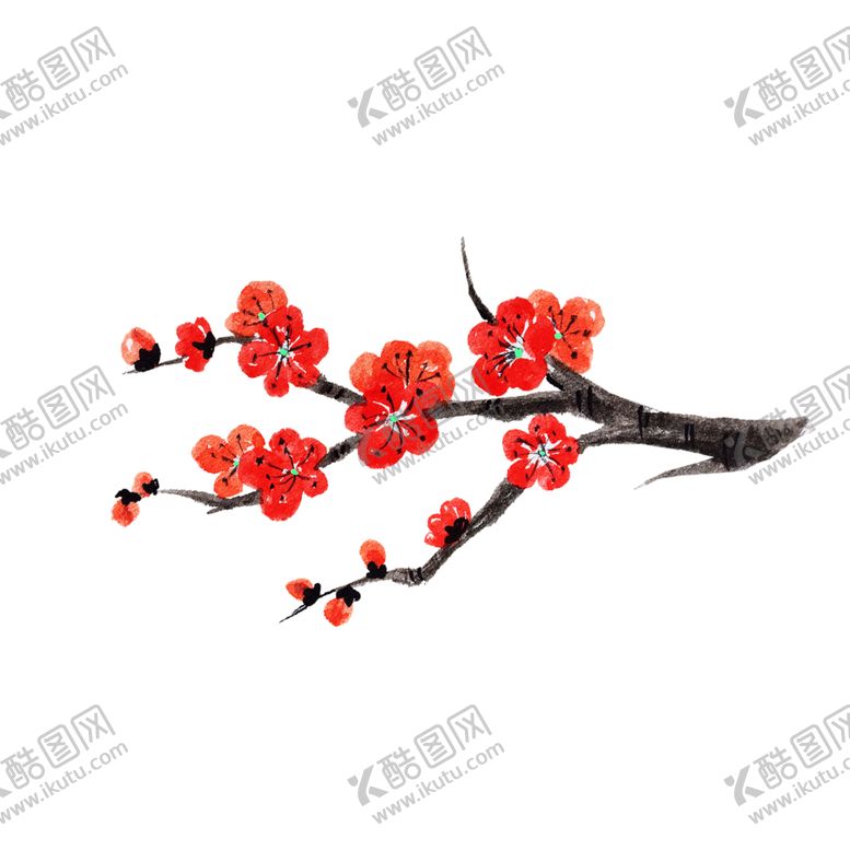 编号：76751705081517588524【酷图网】源文件下载-中国风水墨梅