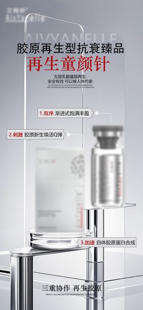 医美再生童颜产品海报
