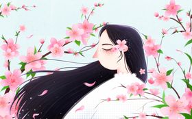春分海报踏青24节气霜降