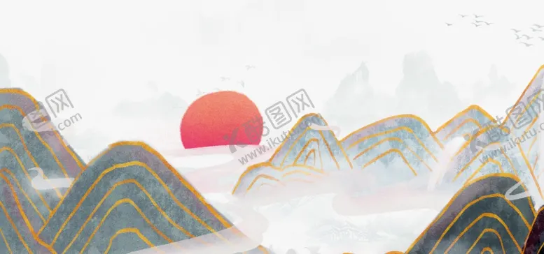 编号：49188004170301285044【酷图网】源文件下载-水墨插画