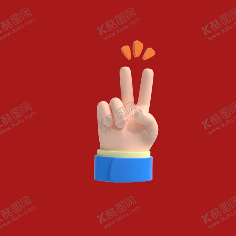 编号：62690402171700302087【酷图网】源文件下载-手绘手势手语