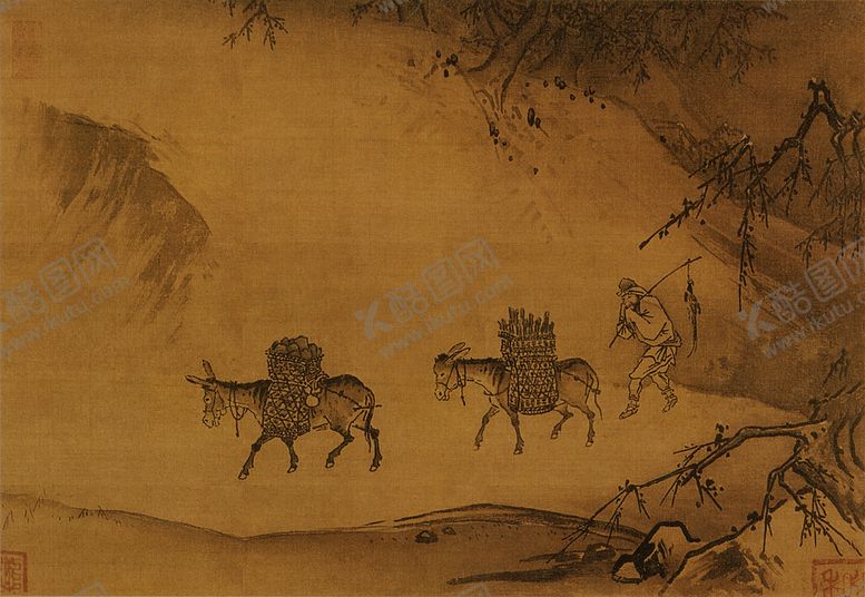 编号：50671909271000072574【酷图网】源文件下载-晓雪山行图