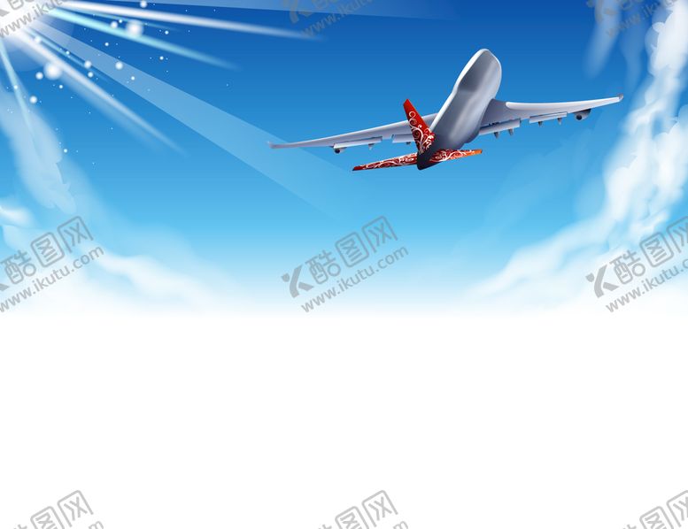 编号：70946109171221499230【酷图网】源文件下载-天空中的飞机