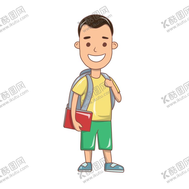编号：51823705011336357373【酷图网】源文件下载-动漫学生人物素材