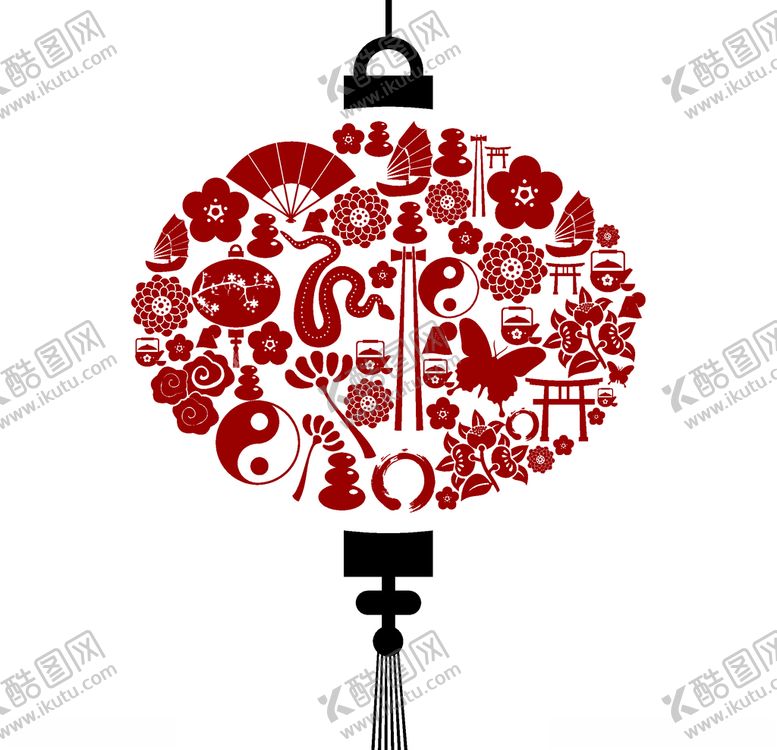 编号：13261910221441285022【酷图网】源文件下载-卡通灯笼