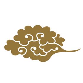 中式边框中国风标题栏云纹水免扣