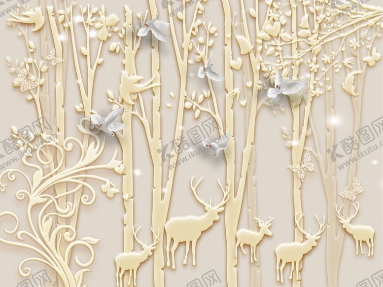 编号：10935109280009082219【酷图网】源文件下载-背景墙