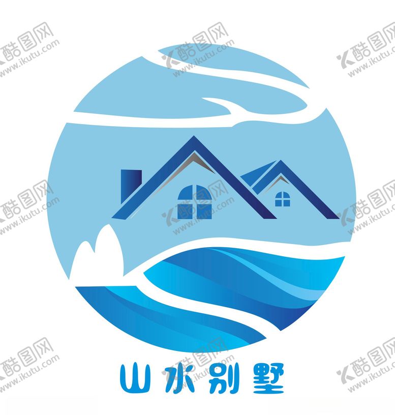 编号：84078510091650546915【酷图网】源文件下载-房地产LOGO别墅LOGO