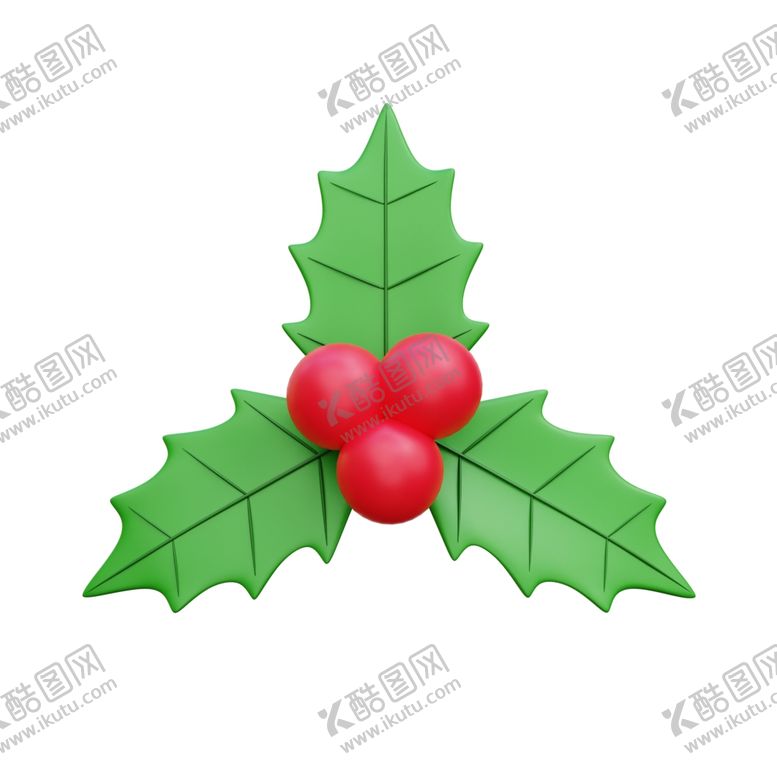 编号：52661101300625422955【酷图网】源文件下载-圣诞节绿叶