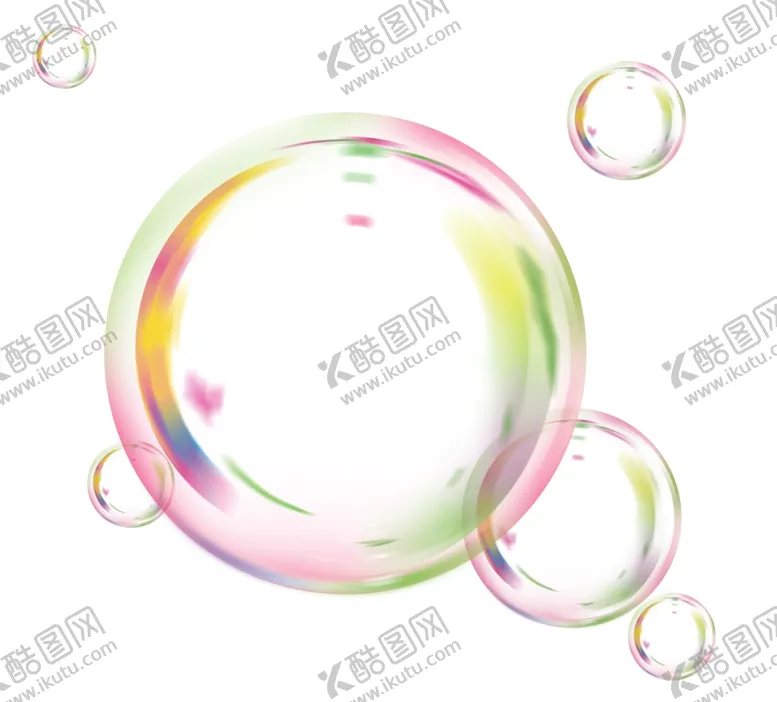编号：95258206271335344843【酷图网】源文件下载-七彩泡泡