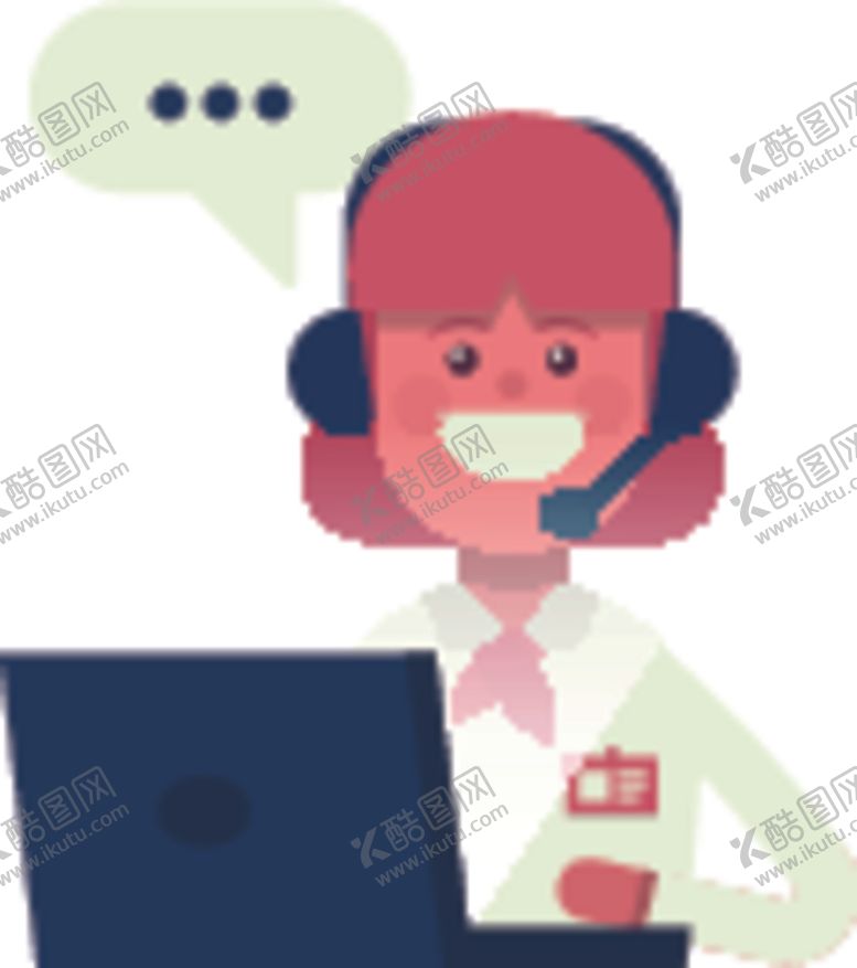 编号：28535506151335176970【酷图网】源文件下载-女客服