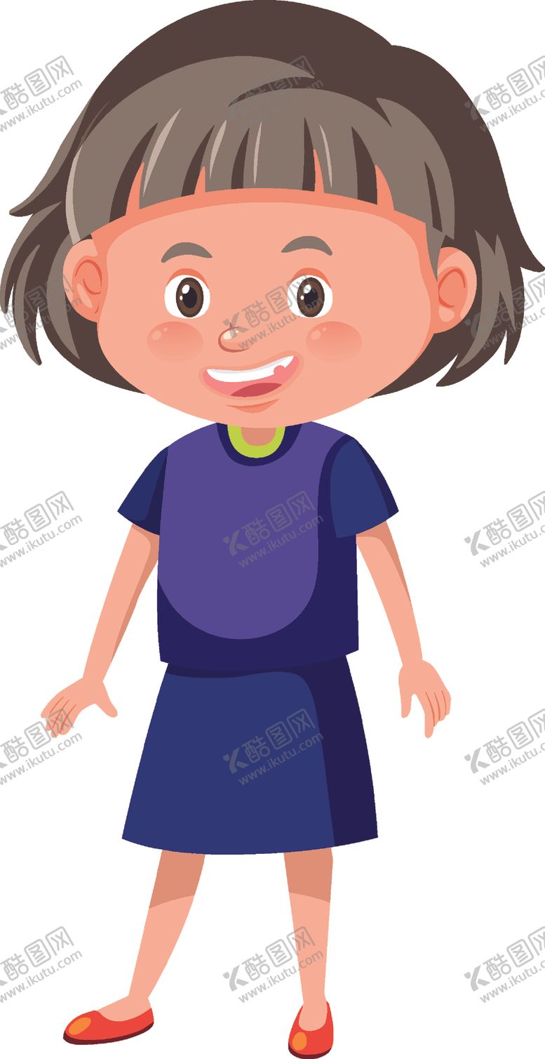 编号：28721405080032058138【酷图网】源文件下载-卡通女孩