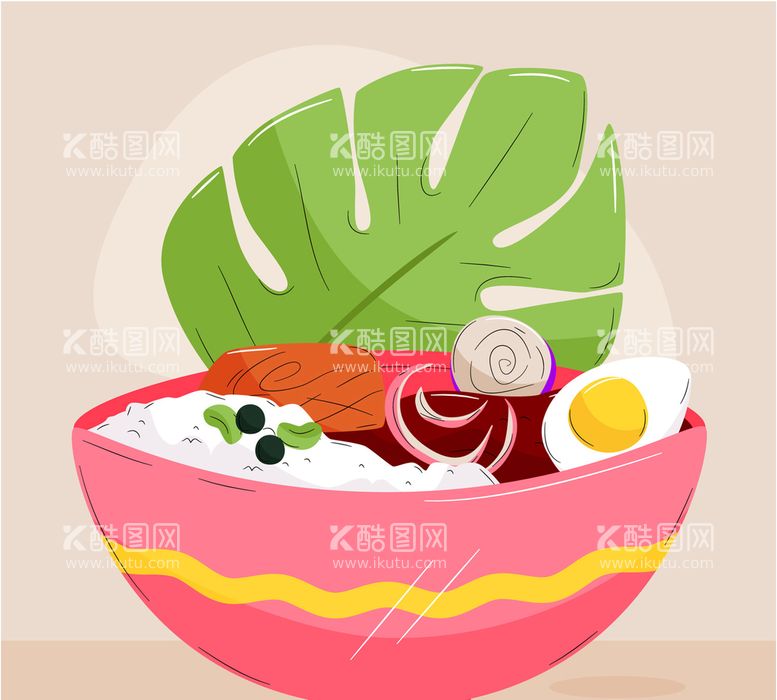 编号：39356511131329096536【酷图网】源文件下载-食物插画 