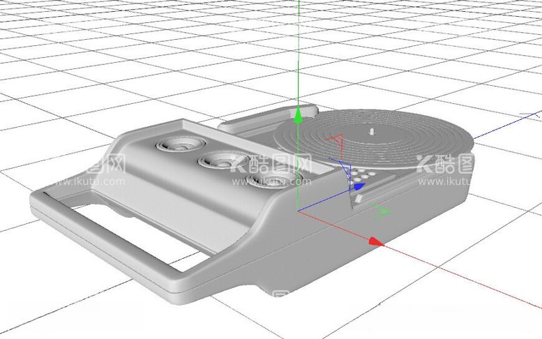 编号：85984811250810343554【酷图网】源文件下载-C4D模型录音机