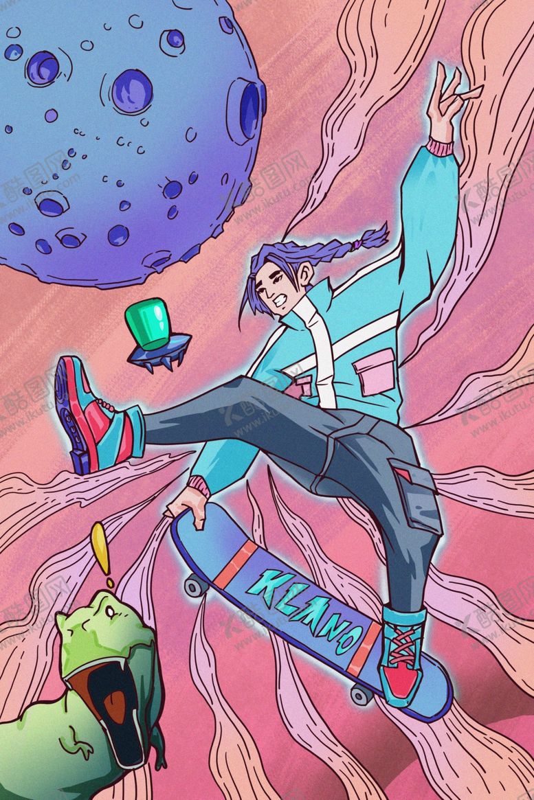 编号：52226110070737075294【酷图网】源文件下载-抽象插画