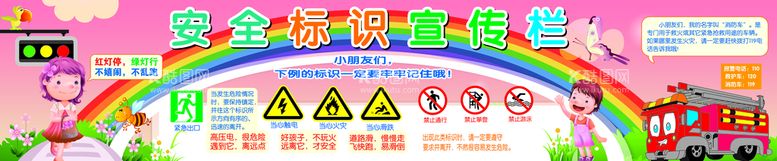 编号：89325010050550017486【酷图网】源文件下载-幼儿园展板