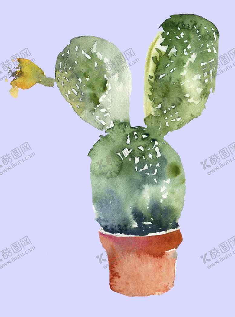 编号：40234711260248434962【酷图网】源文件下载-植物水彩画