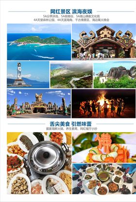 旅游展板