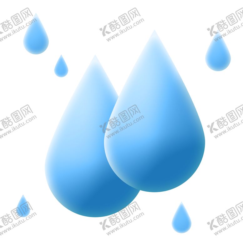 编号：91623610082209598098【酷图网】源文件下载-水滴水珠立体模型素材