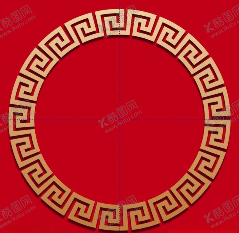 编号：41106205130422506963【酷图网】源文件下载-中国风边框金色
