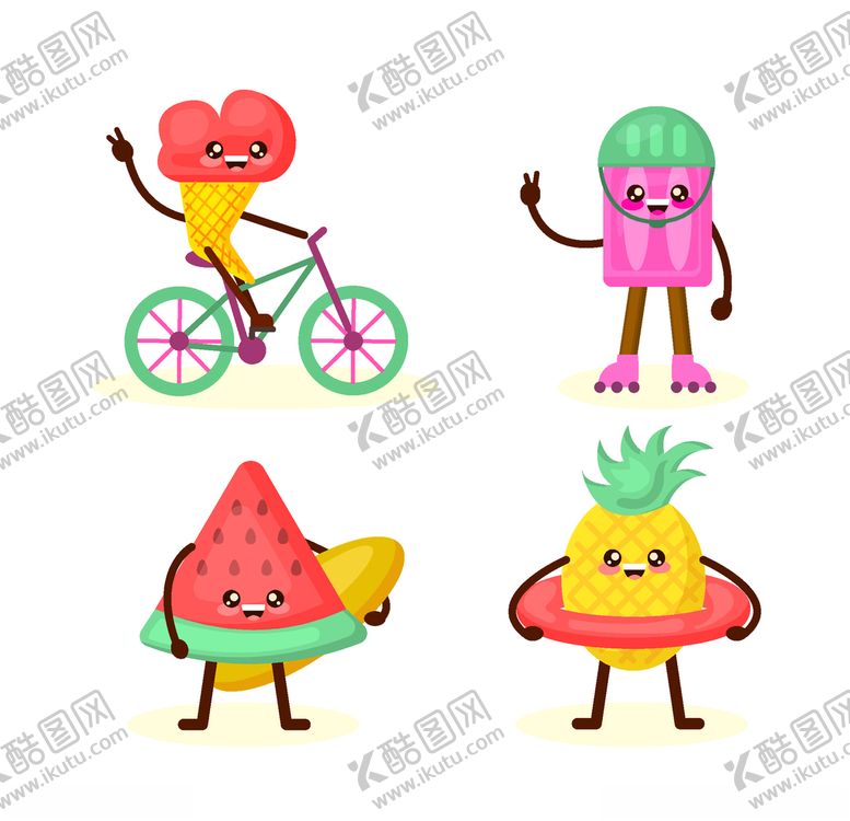 编号：42674907030155139145【酷图网】源文件下载-可爱食物