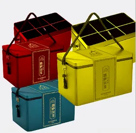 牛肉干礼盒包装效果图