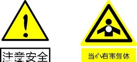 注意安全标志