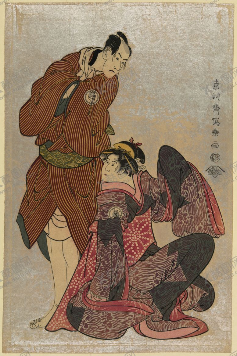 编号：77368206242132307557【酷图网】源文件下载-东洲斋写乐版画