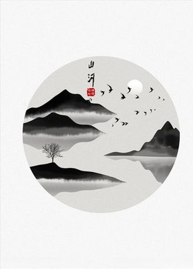 水墨装饰画