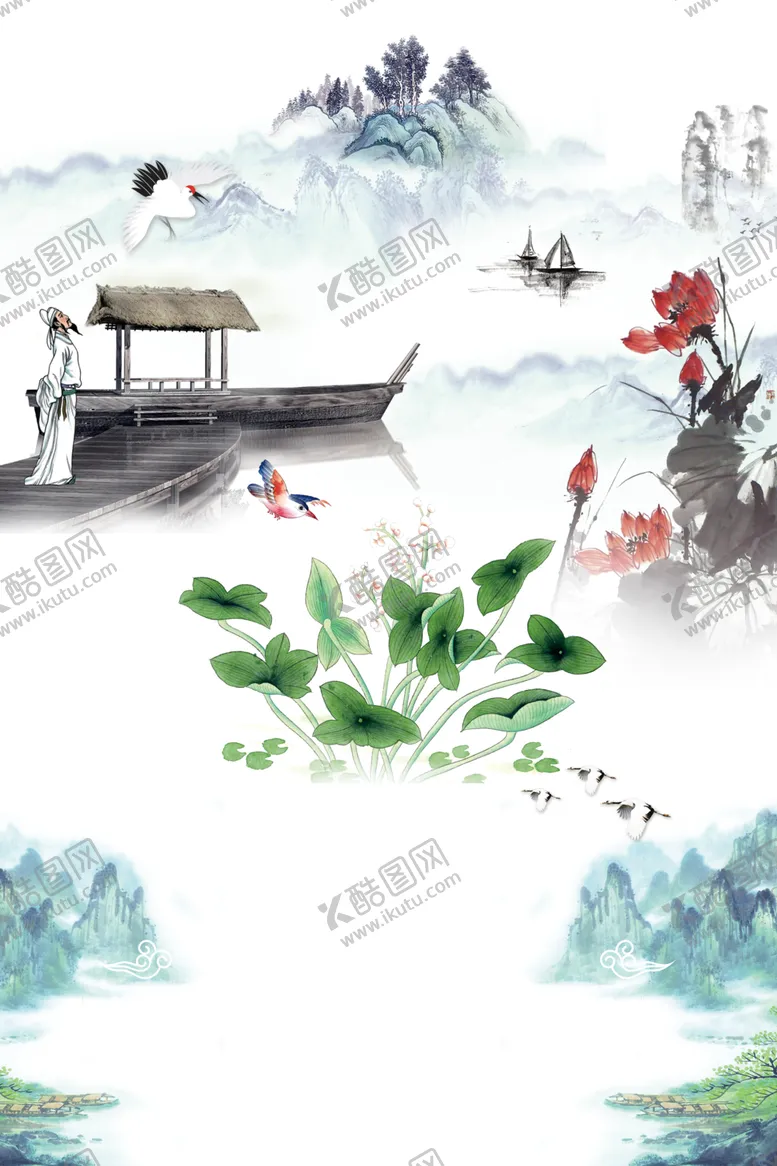 编号：61244106240214577644【酷图网】源文件下载-中国风背景