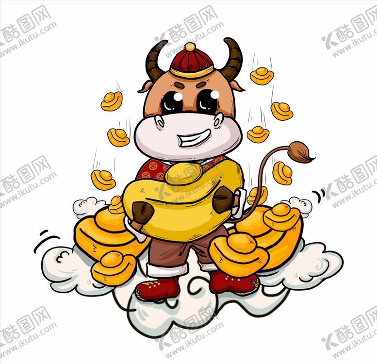 编号：39931004191443024787【酷图网】源文件下载-卡通牛