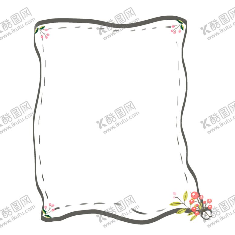 编号：42161509201147542994【酷图网】源文件下载-卡通边框简洁边框