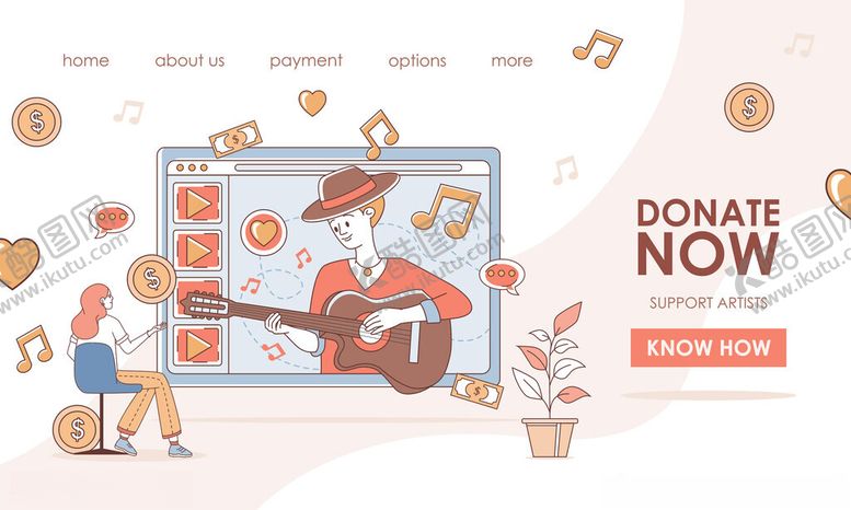 编号：24565004030704524589【酷图网】源文件下载-在线购物促销场景