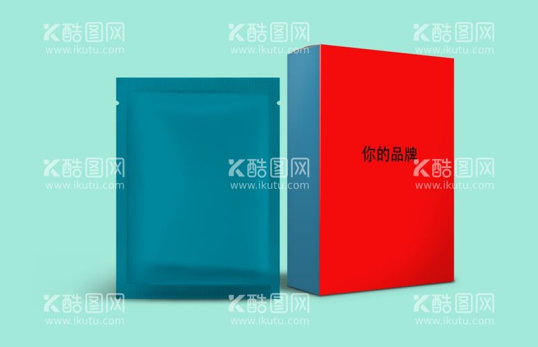 编号：42671312020955049410【酷图网】源文件下载-药品保健品食品包装盒样机立体图