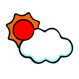 卡通太阳