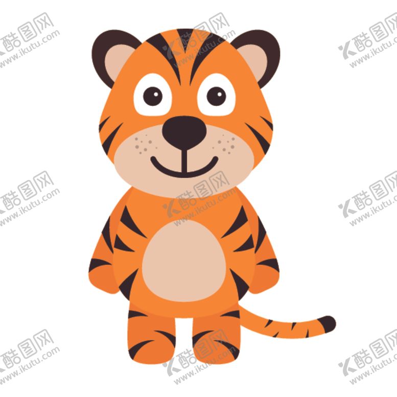编号：83727010300234074713【酷图网】源文件下载-呆萌可爱小动物插画