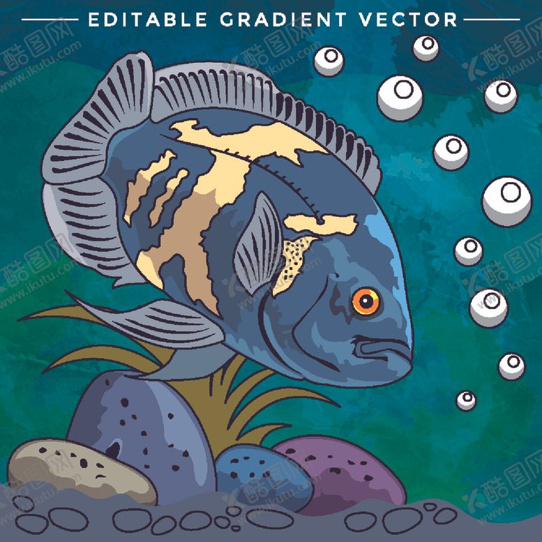 编号：75413509180748342571【酷图网】源文件下载-海底世界插画