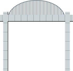 龙门架，拱形门