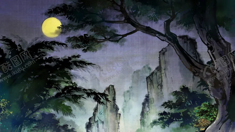 编号：30975006250650008304【酷图网】源文件下载-华灯初上古风场景