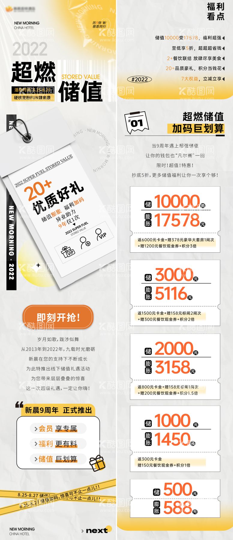 编号：97549311190354581531【酷图网】源文件下载-储值活动长图