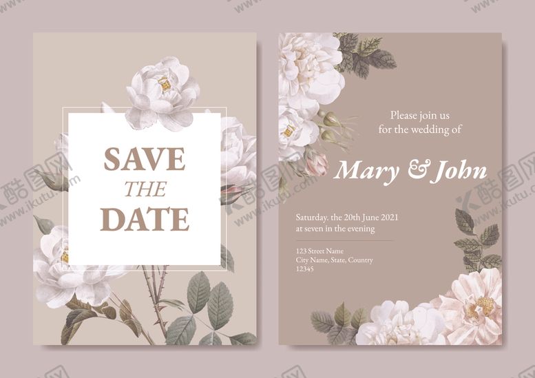 编号：25063209252041563305【酷图网】源文件下载-婚礼结婚请柬邀请函