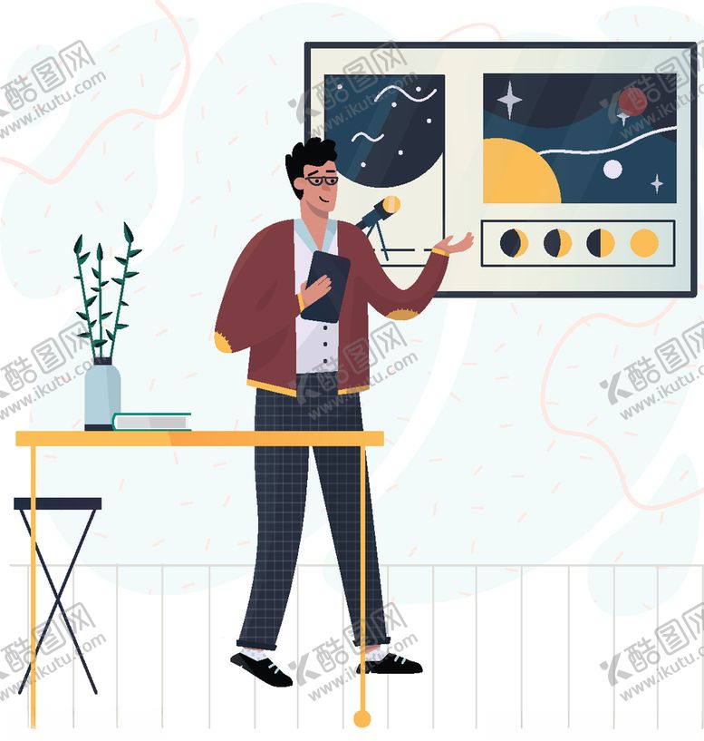 编号：90589005070829162269【酷图网】源文件下载-时尚手绘插画