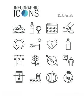 矢量创意icon图标元素