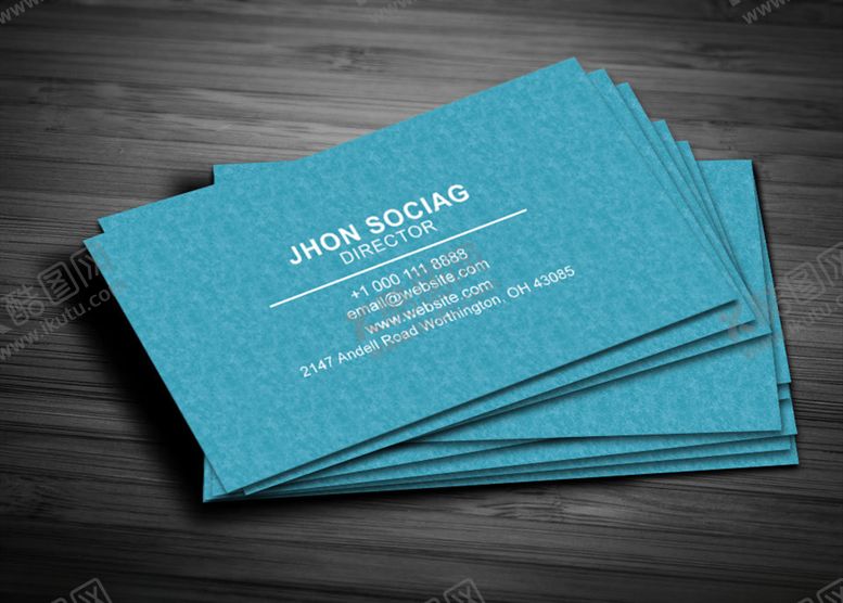 编号：52865609260931234263【酷图网】源文件下载-简约名片