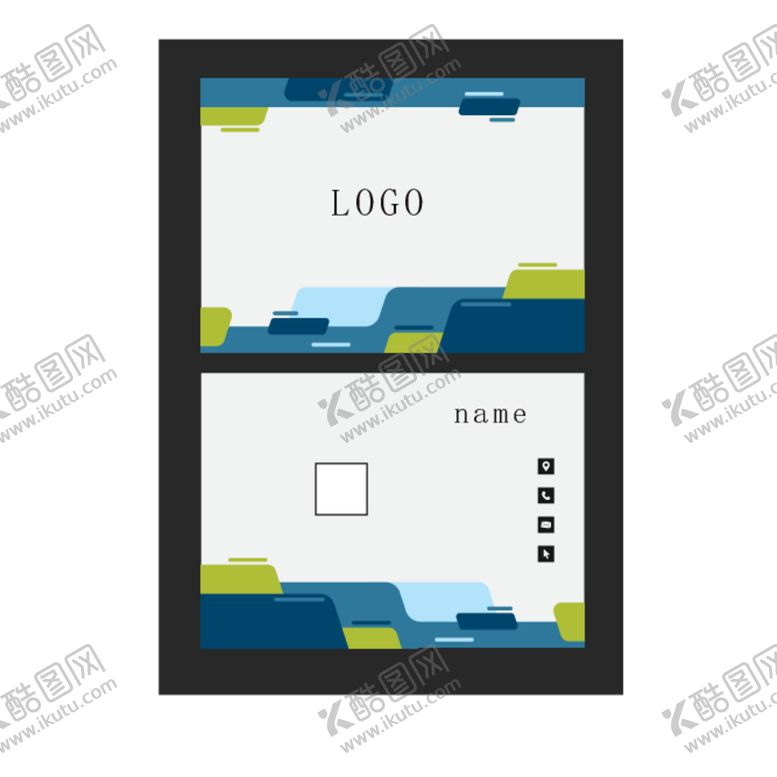 编号：42620601121334084150【酷图网】源文件下载-名片设计