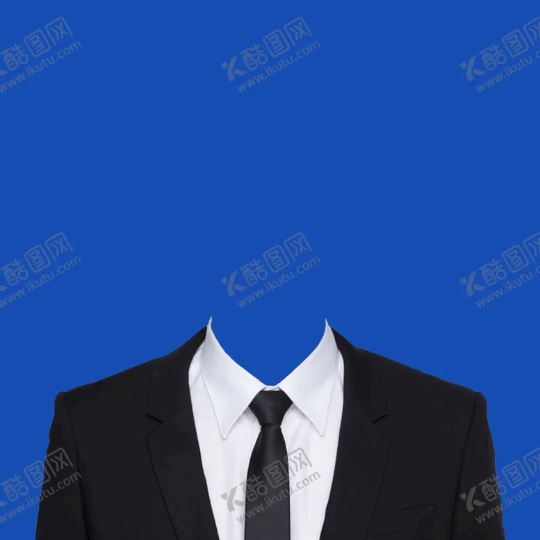 编号：51801410200906317485【酷图网】源文件下载-证件照男装半身免抠