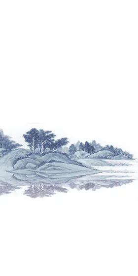 山水新中式大幅画新中式墨画