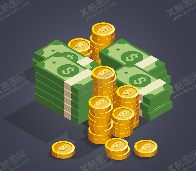 编号：49318909140113304151【酷图网】源文件下载-立体现金金币