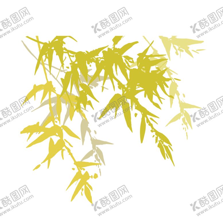 编号：29415007131551066843【酷图网】源文件下载-竹子竹叶